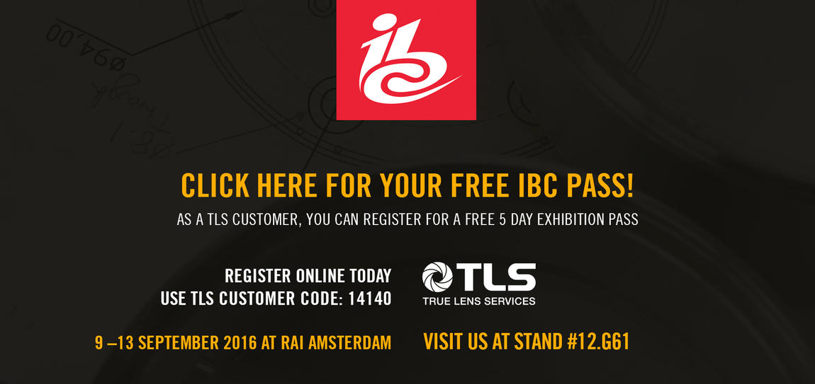 Register for your free IBC pass