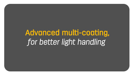 Key Features - 12.Advanced multi-coating for better light handling 