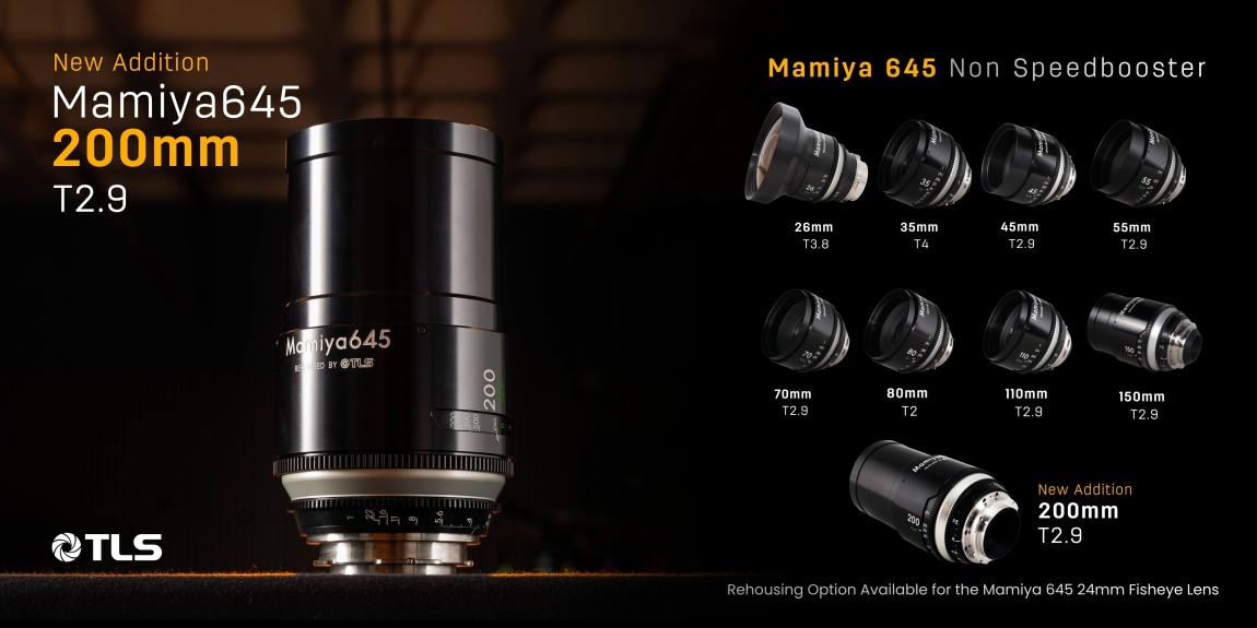 Mamiya 645 200mm T2.9